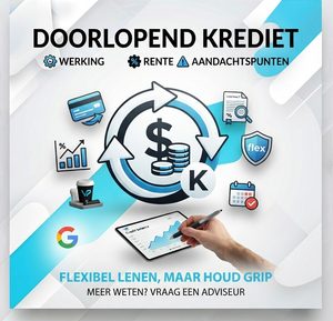 Doorlopend krediet: werking, rente en aandachtspunten