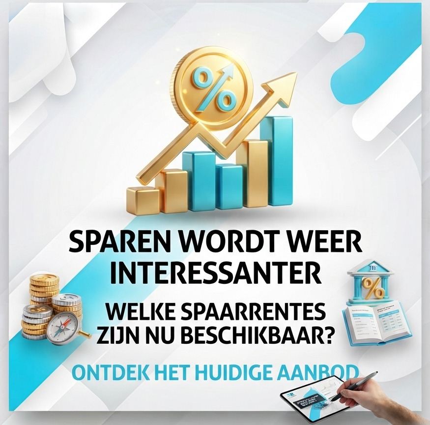 Sparen wordt weer interessanter welke spaarrentes zijn nu beschikbaar