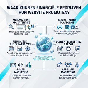 Waar Kunnen Financiële Bedrijven Hun Website Promoten?